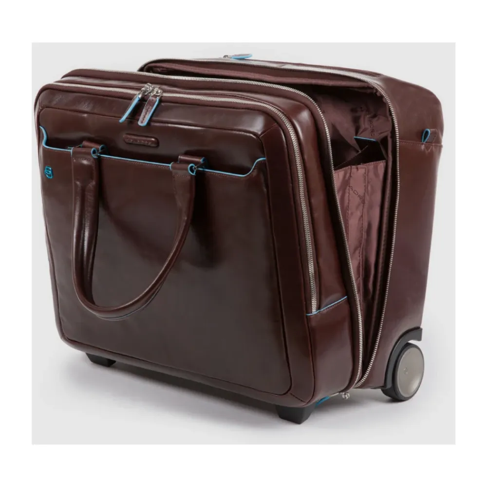 Kufferter^Piquadro Personalizzabile pilot bag 15,6 Sort