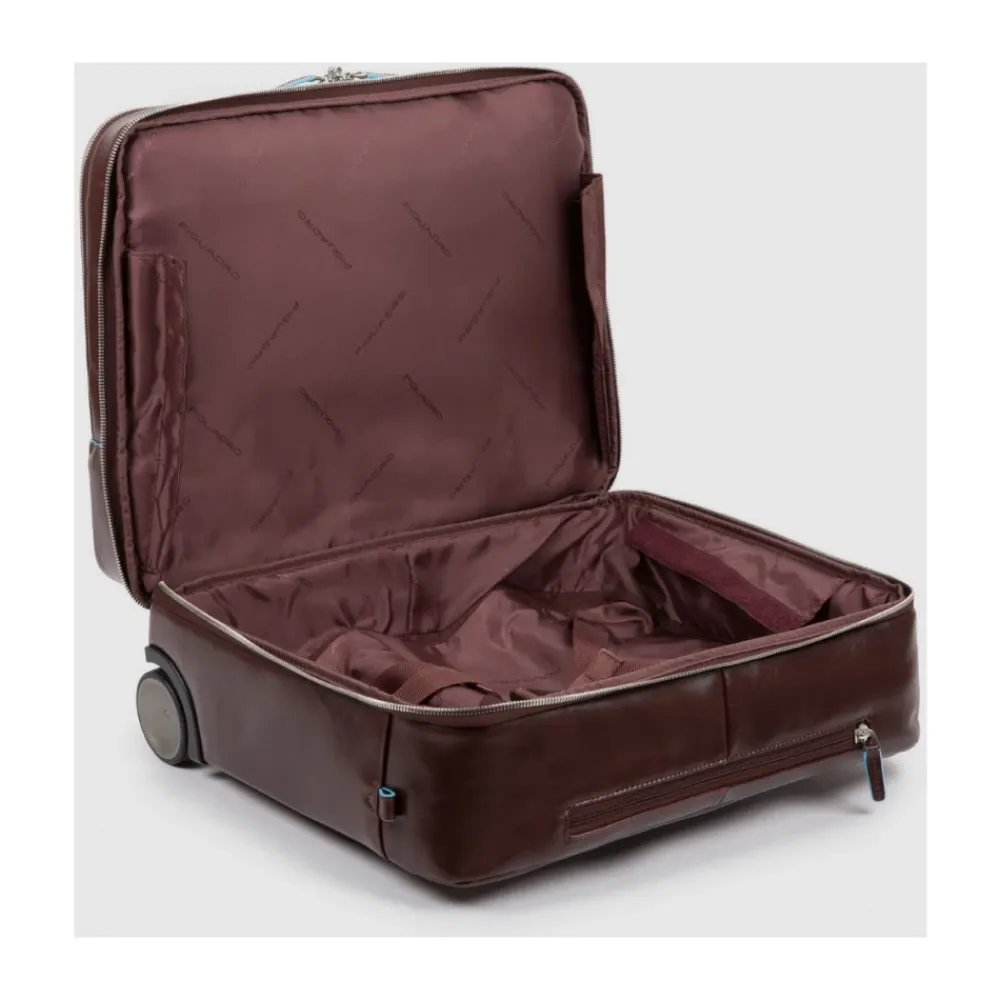 Kufferter^Piquadro Personalizzabile pilot bag 15,6 Sort