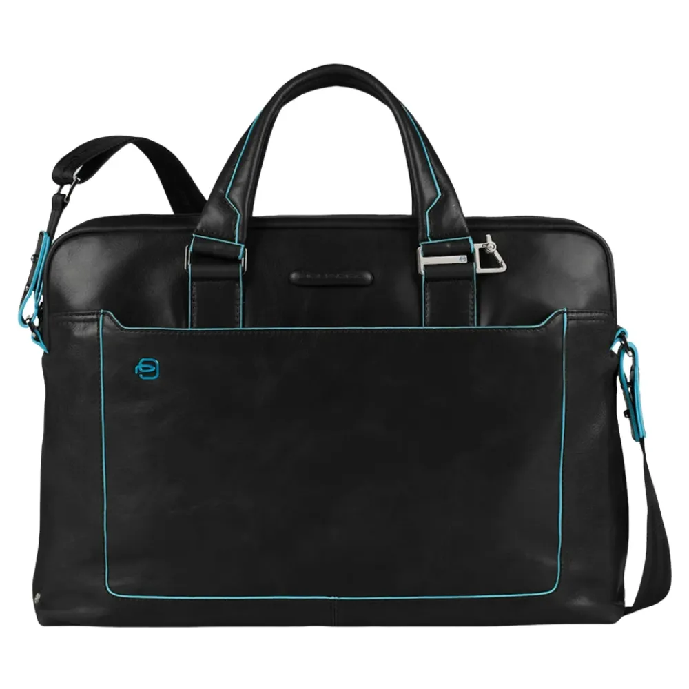 Laptop Tasker^Piquadro Personlig Laptop Taske 14" Sort