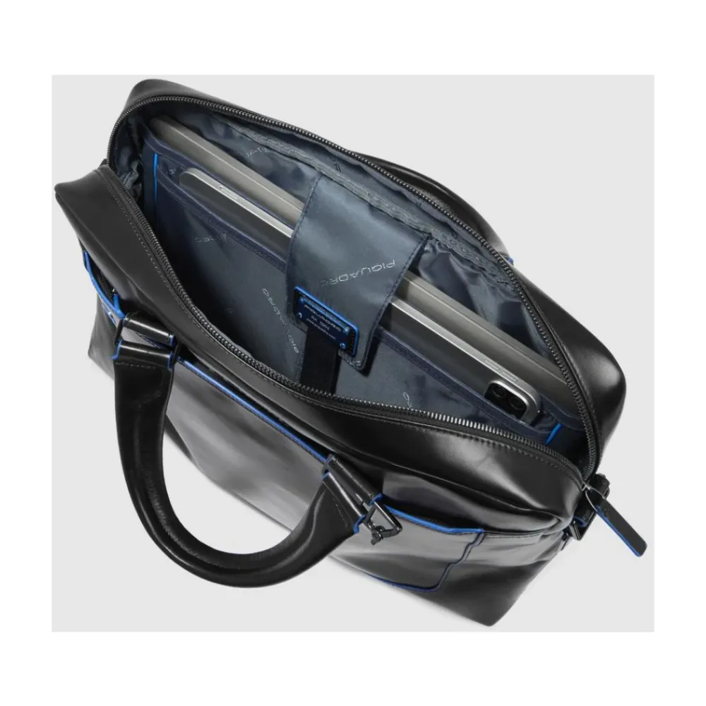 Laptop Tasker^Piquadro Personlig Laptop Taske 14" Sort