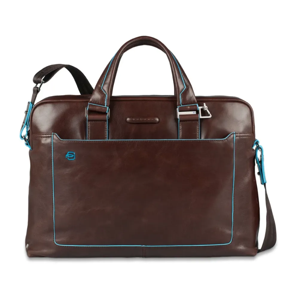 Laptop Tasker<Piquadro Personlig Laptop Taske 14" Brun
