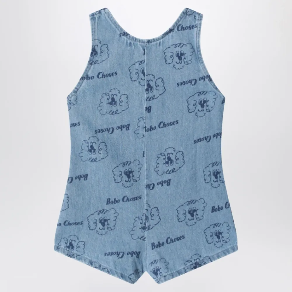 Bodystocking & Sæt^Bobo Choses Pickles the Dog All Over Playsuit Blå