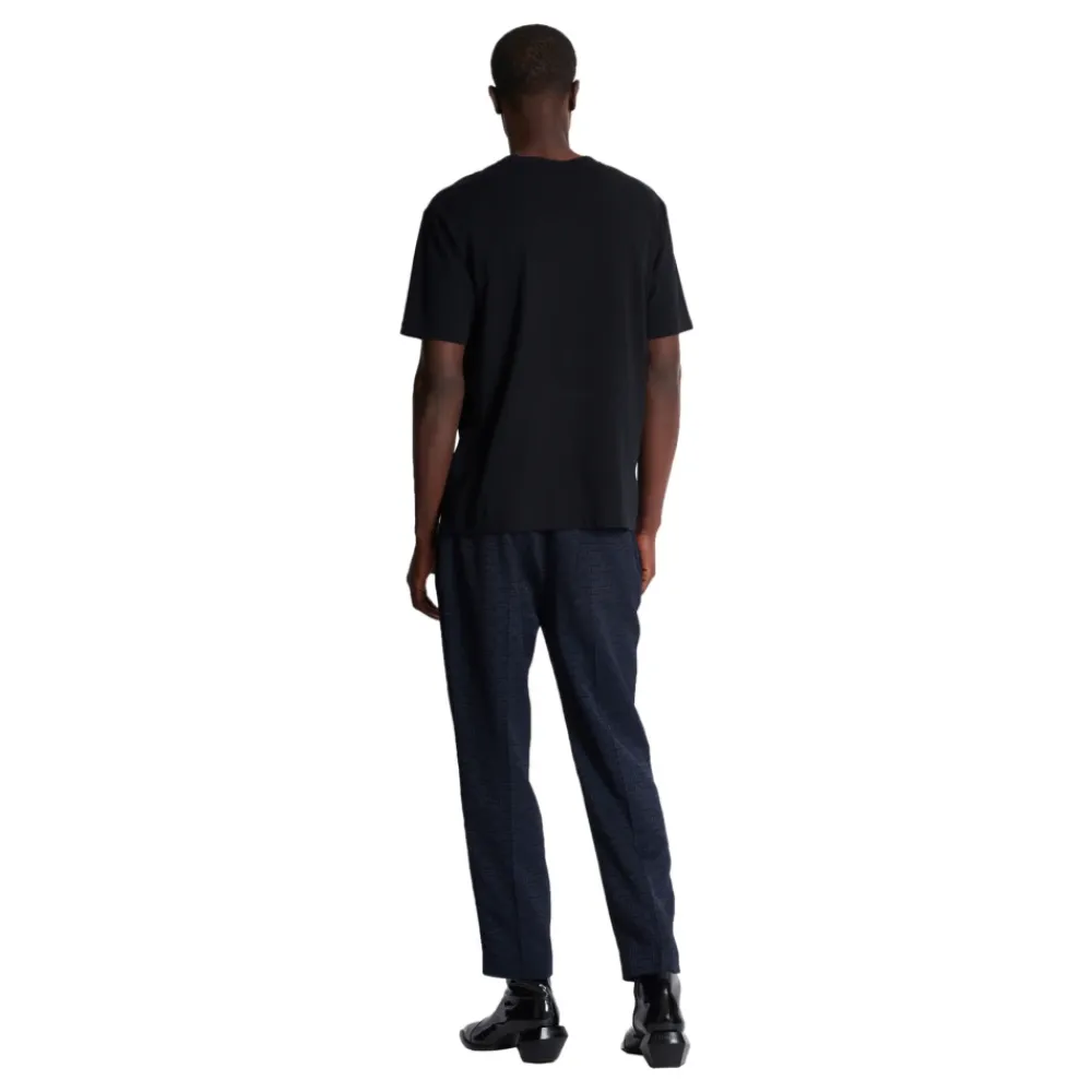T-Shirts<Balmain Pierre kortærmet T-shirt Sort