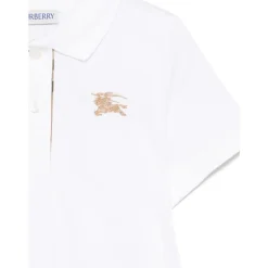 Kjoler & Nederdele^Burberry Pige Jersey Kjole Hvid