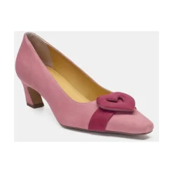 Pumps|Stiletter^FABIENNE CHAPOT Heart Buckle Læder Pumps Pink