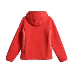 Fleece^Napapijri Yupik Fleece Hoodie med Lynlås Pink