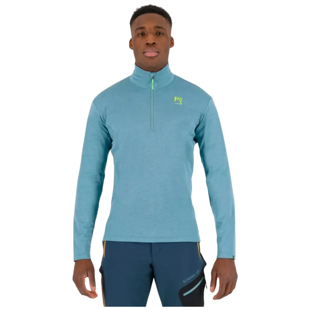 T-Shirts & Toppe|Træningstrøjer<Karpos Pizzocco Half Zip Blå