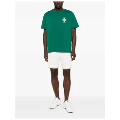 T-Shirts<Casablanca Plafond orne de musique Classic T-shirt Grøn