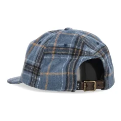 Huer, Kasketter & Hatte^HUF Plaid Flannel A-Frame Cap Navy Multifarvet
