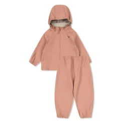 Overtøj^Konges Sløjd Plainy Regnsæt Pink
