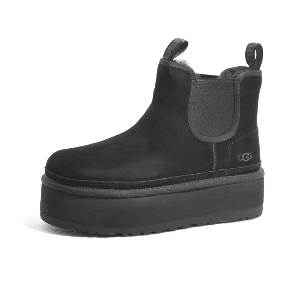 Støvler|Chelsea Boots<UGG Platform Chelsea Sort