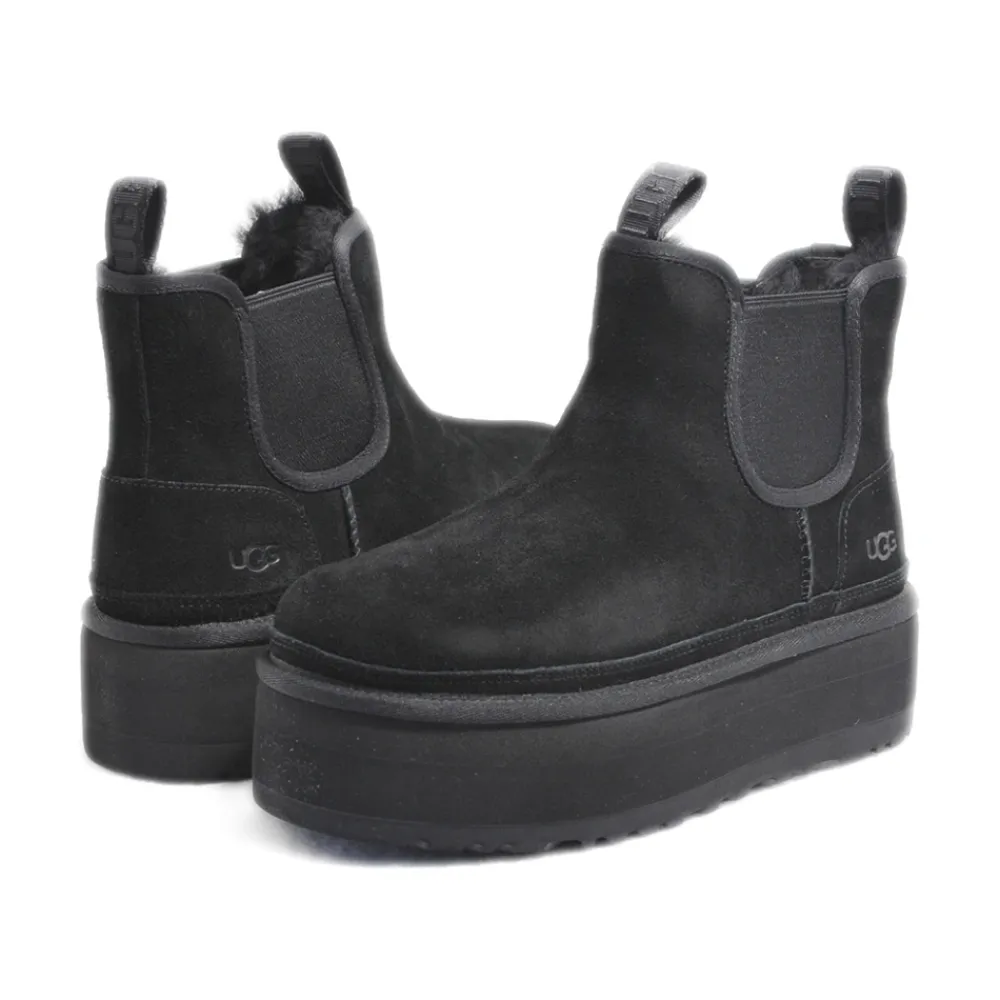 Støvler|Chelsea Boots<UGG Platform Chelsea Sort
