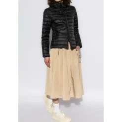 Nederdele<Moncler Plisseret Midi Nederdel Beige