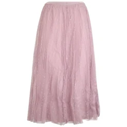 Nederdele^RED Valentino Plisseret midi-nederdel Pink