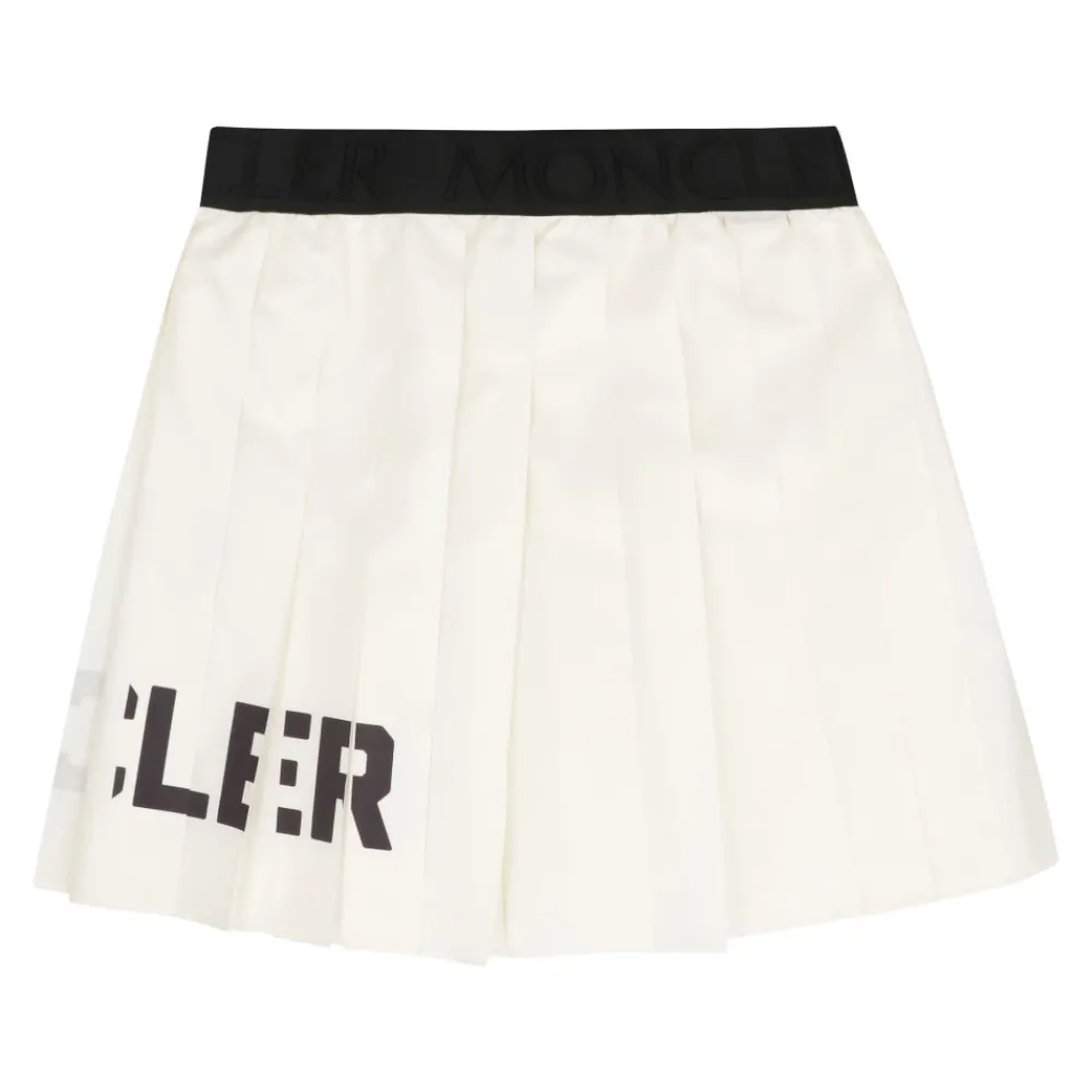 Kjoler & Nederdele^Moncler Plisseret nederdel Hvid