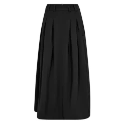 Nederdele<Co'Couture Plisseret nederdel med bæltestropper Sort