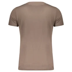 T-Shirts<Moorer Pocket Cotton T-shirt Brun