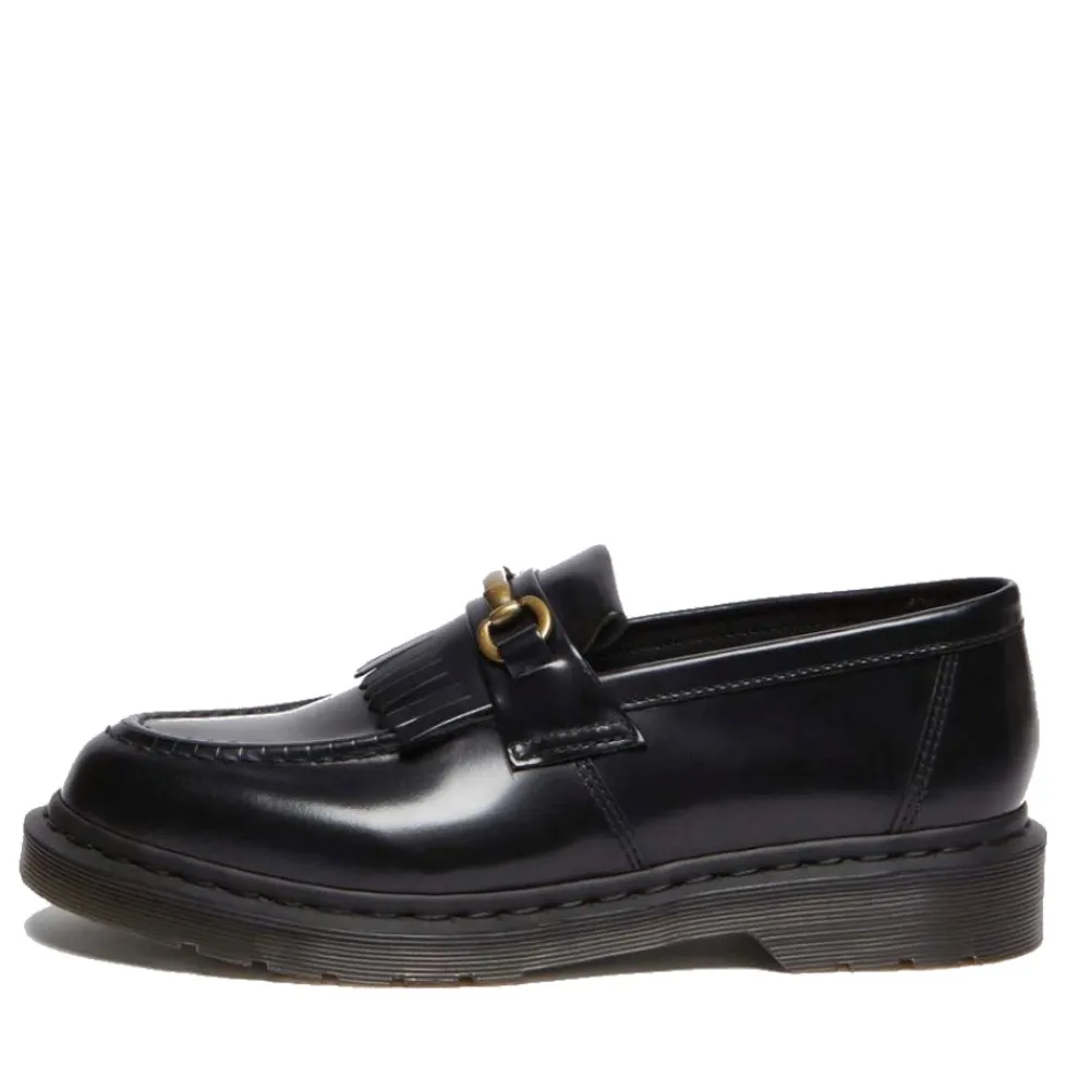 Loafers<Dr. Martens Polerede, glatte snaffle loafers Sort