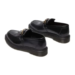 Loafers<Dr. Martens Polerede, glatte snaffle loafers Sort