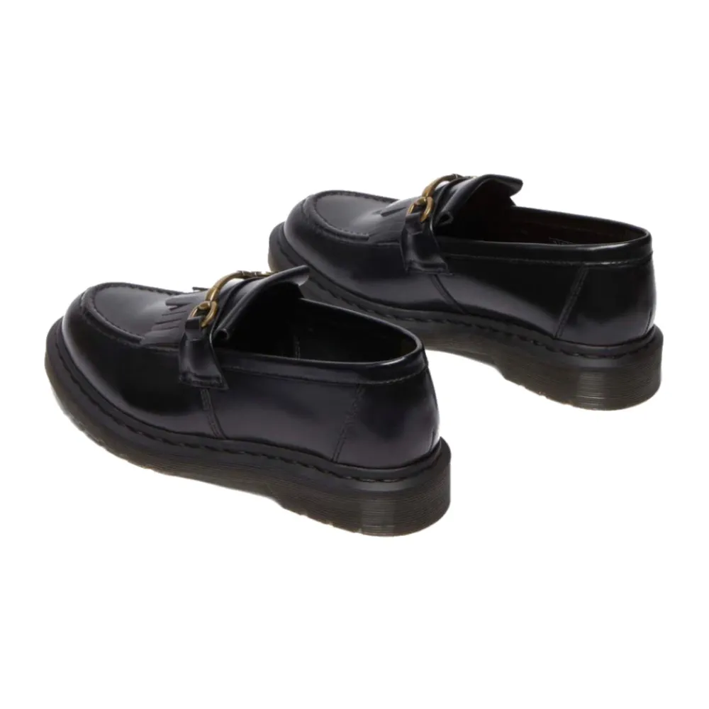 Loafers<Dr. Martens Polerede, glatte snaffle loafers Sort