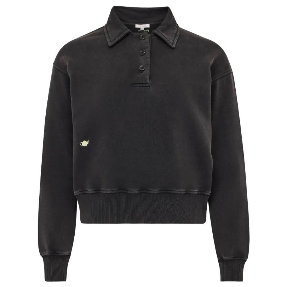 Sweatshirts^JW Anderson Polo Sweatshirt Sort