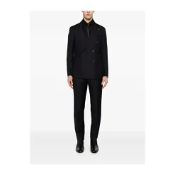 Skjorter^Barba Poplin Skjorte Sort