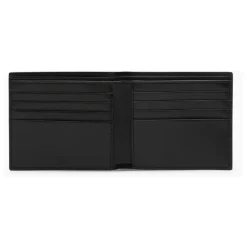 Punge & Kortholder<Saint Laurent Portafoglio Orizzontale Wallet Sort