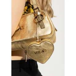 Tilbehør Til Tasker<Versace Pose med nøglering Gul