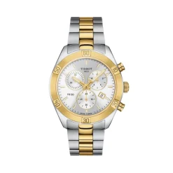 Ure<TISSOT PR 100 Sport Chic Chronograph Multifarvet