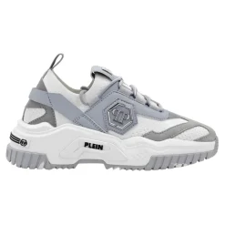 Sneakers^Philipp Plein Predator Low-Top Sneakers Grå