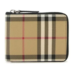 Punge & Kortholder<Burberry Printed Canvas Wallet Multifarvet