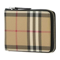 Punge & Kortholder<Burberry Printed Canvas Wallet Multifarvet