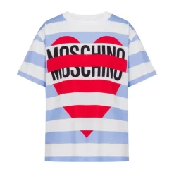 T-Shirts^Moschino Printed Cotton Jersey T-shirt Multifarvet