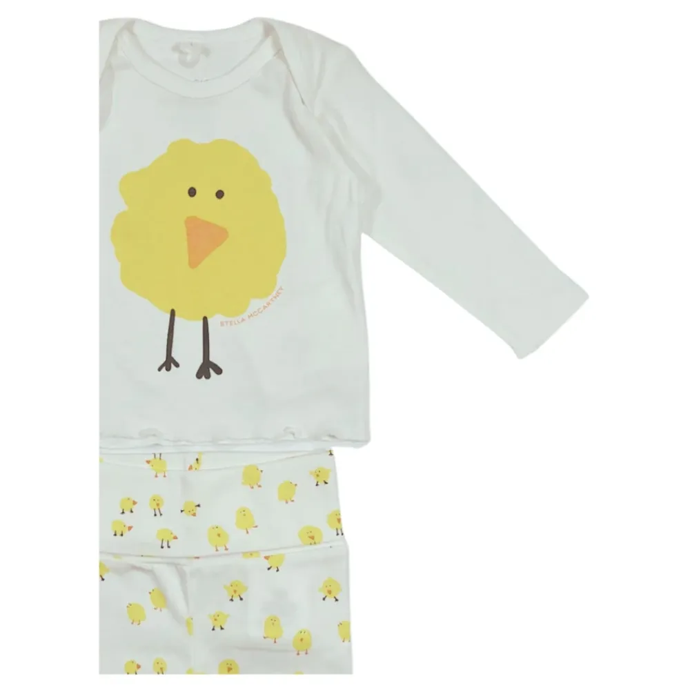 Nattøj<Stella McCartney Printed Cotton Pyjama Set Multifarvet