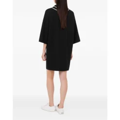 Kjoler^Moschino Printed Heavy Cotton Dress Sort