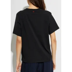 T-Shirts^Victoria Beckham Printed T-Shirt Sort