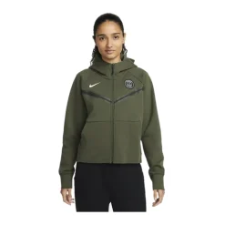 Træningsjakker^Nike PSG Tech Fleece Windrunner Jakke Grøn