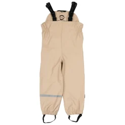 Overtøj^Mikk-Line PU Regnsæt med Seler Beige