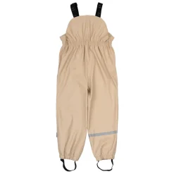 Overtøj^Mikk-Line PU Regnsæt med Seler Beige