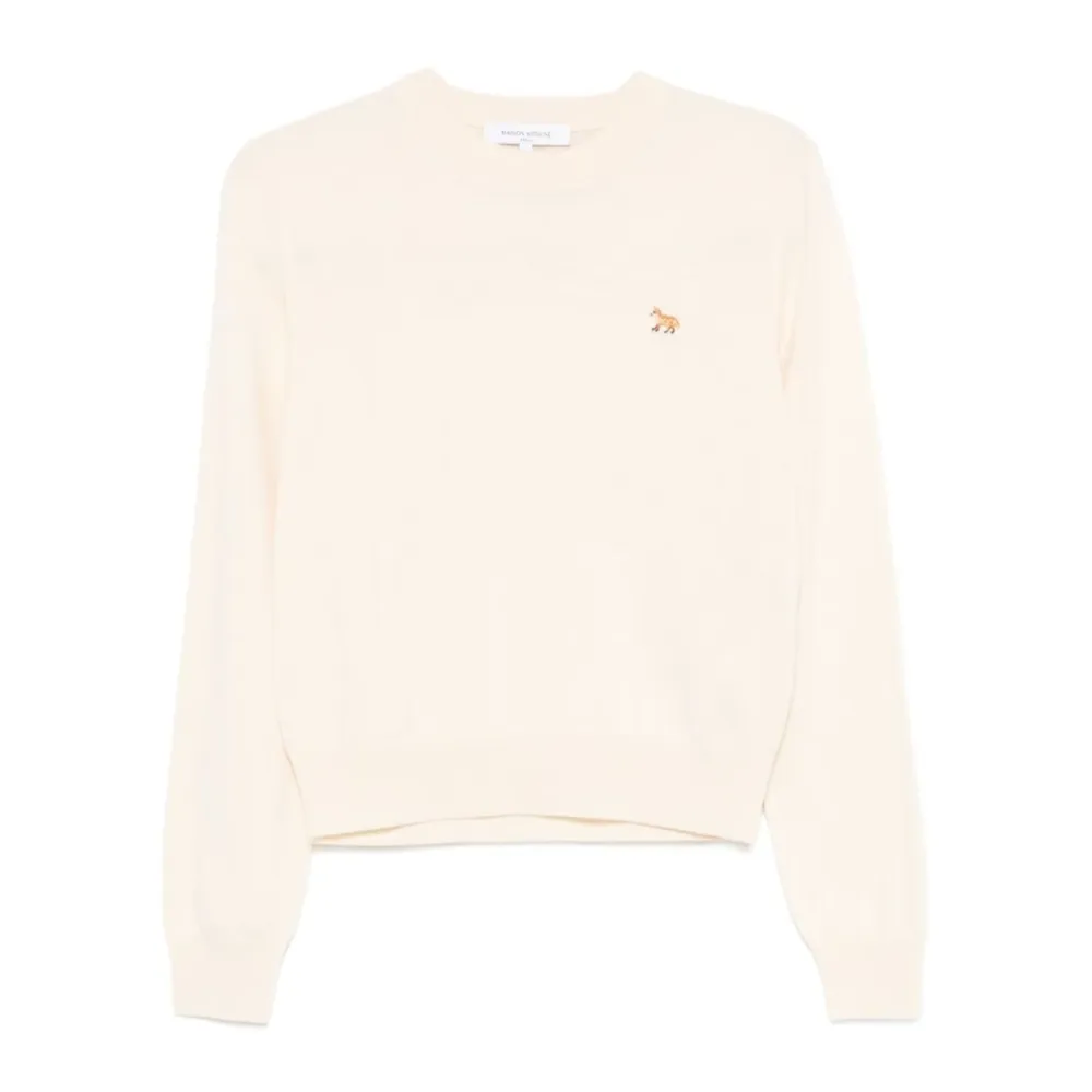 Sweatshirts<Maison Kitsuné Pudder Silke & Nylon Sweater Pink
