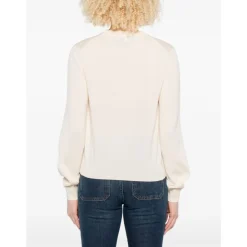 Sweatshirts<Maison Kitsuné Pudder Silke & Nylon Sweater Pink