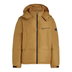 Jakker<Karl Lagerfeld Puffer Jakke Brun