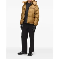 Jakker<Karl Lagerfeld Puffer Jakke Brun