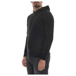Trøjer<Gran Sasso Pullover Strik Hættetrøje Sort