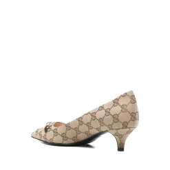 Pumps|Stiletter^Gucci Pumps med Horsebit Beige