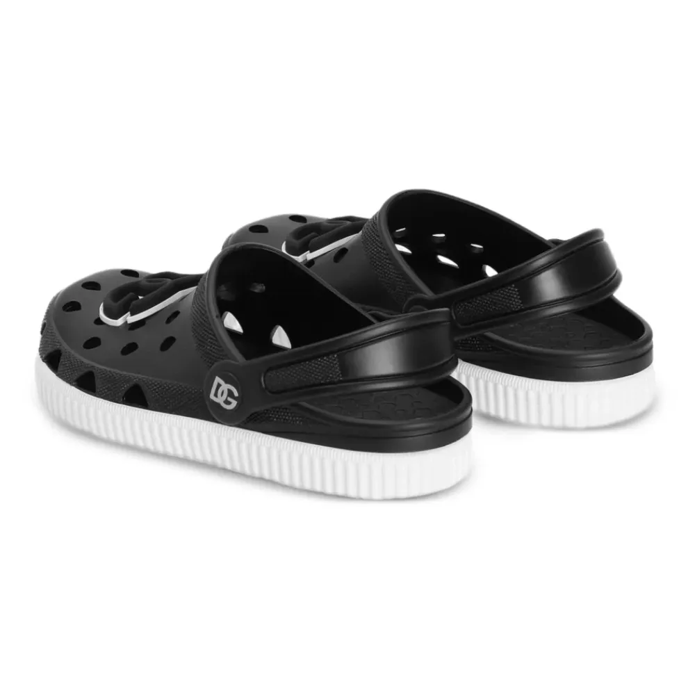 Sandaler^Dolce & Gabbana PVC Beachwear Sandaler Sort