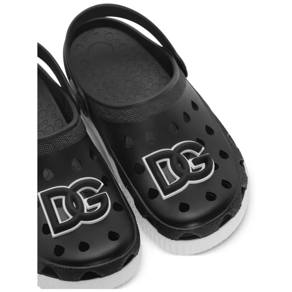 Sandaler^Dolce & Gabbana PVC Beachwear Sandaler Sort