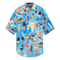 Skjorter<Balenciaga Pyjama Shirt Blå