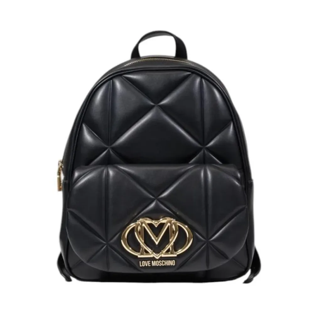 Rygsække<Love Moschino Quilted Backpack Sort