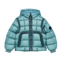Jakker<C.P. Company Quilted Hooded Jacket Grøn